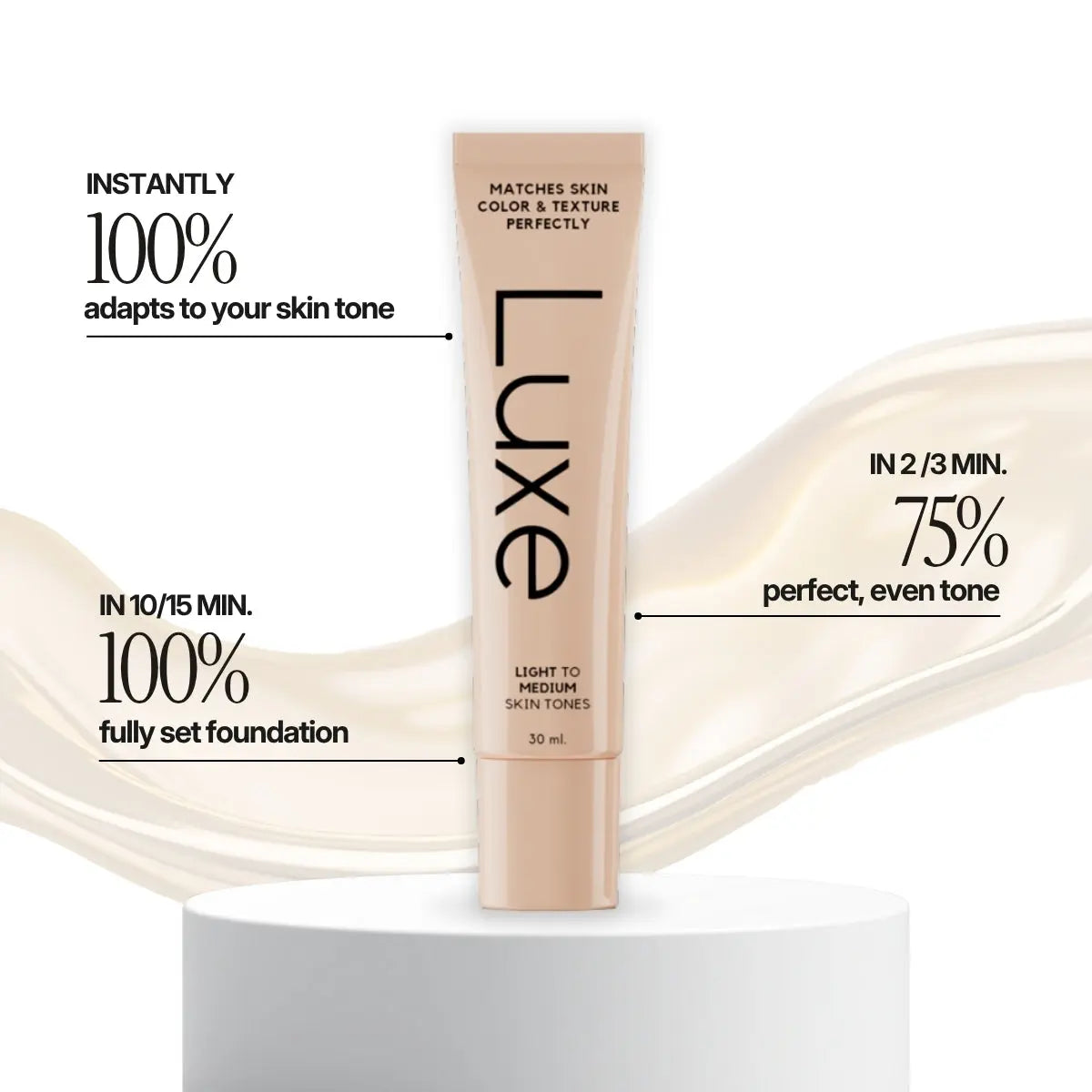 Luxe Research Color Changing Foundation (V2 IMPROVED)