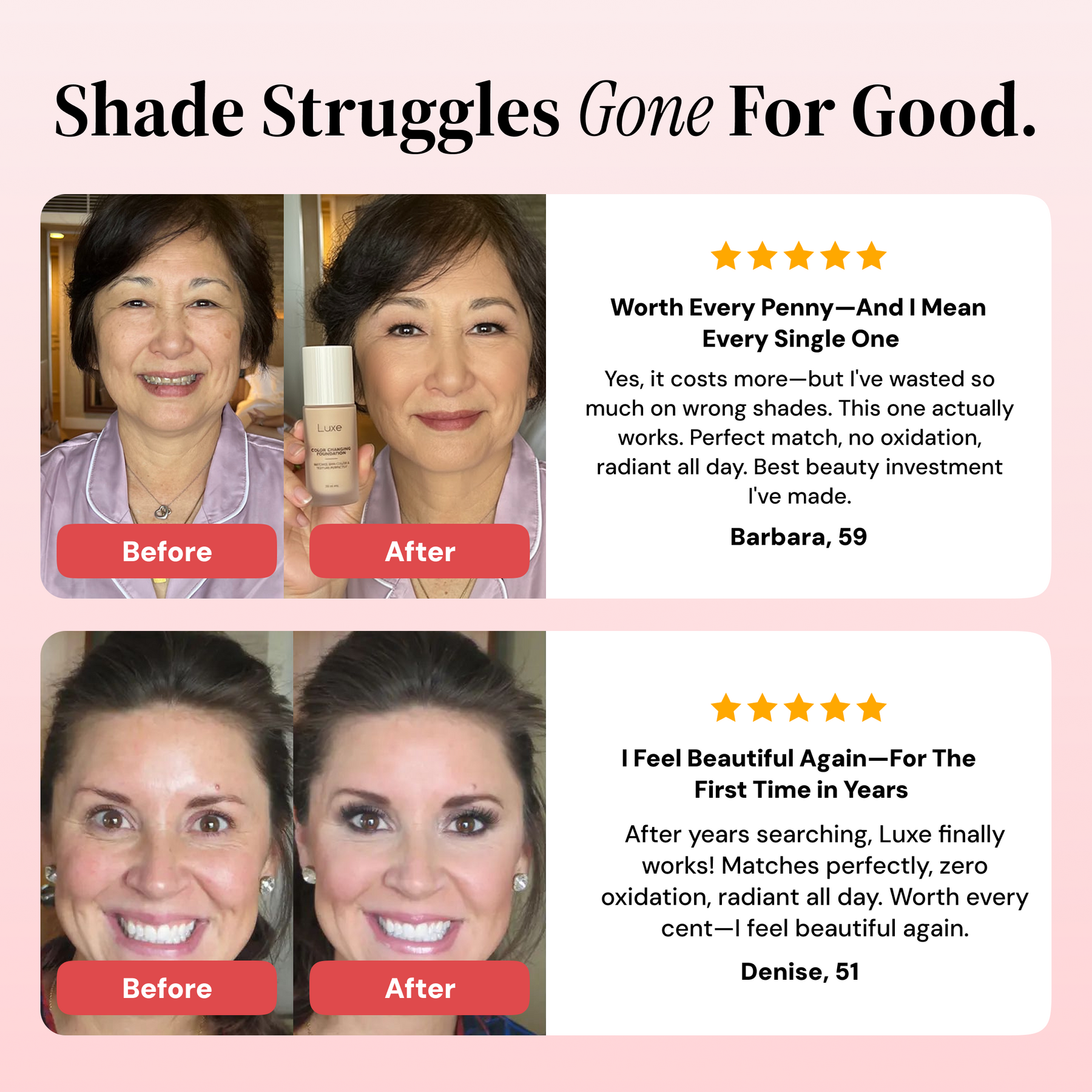 Luxe - Color Changing Foundation